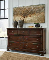 Diamond Furniture - Ashley Furniture - Porter Dresser - Dresser - B697-31